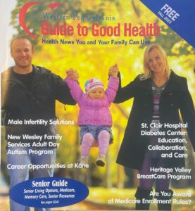 Screenshot of cover for Guide to Good Health, Fall 2023